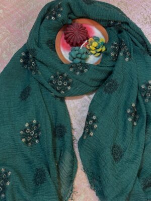 Printed crush lawn hijabs